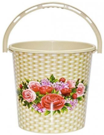 Ведро 10,0 л без крышки Букет 0110/71  К3721