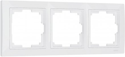 Рамка на 3 поста (белый, basic) W0032001 Werkel