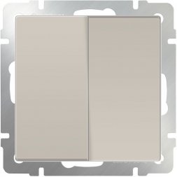 Выключатель двухклавишный (слоновая кость) W1120003 Werkel 732687